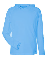 HUK T-Shirts S / Marolina Blue HUK - Men's Pursuit Long-Sleeve Hooded T-Shirt