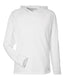 HUK T-Shirts S / White HUK - Men's Pursuit Long-Sleeve Hooded T-Shirt