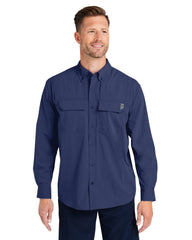 HUK Woven Shirts HUK - Men's Creekbed Long Sleeve Shirt