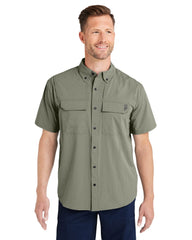 HUK Woven Shirts HUK - Men's Creekbed Short Sleeve Shirt