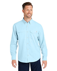 HUK Woven Shirts HUK - Men's Tide Point Long Sleeve Shirt