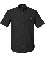 HUK Woven Shirts S / Black HUK - Men's Tide Point Short Sleeve Shirt