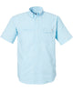 HUK Woven Shirts S / Crystal Blue HUK - Men's Tide Point Short Sleeve Shirt