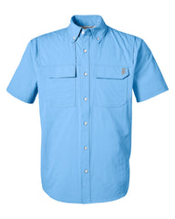 HUK Woven Shirts S / Marolina Blue HUK - Men's Creekbed Short Sleeve Shirt