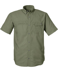 HUK Woven Shirts S / Moss HUK - Men's Tide Point Short Sleeve Shirt