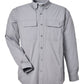HUK Woven Shirts S / Night Owl HUK - Men's Creekbed Long Sleeve Shirt
