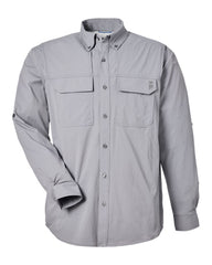 HUK Woven Shirts S / Night Owl HUK - Men's Creekbed Long Sleeve Shirt