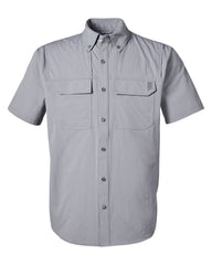 HUK Woven Shirts S / Night Owl HUK - Men's Creekbed Short Sleeve Shirt