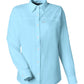 HUK Woven Shirts XS / Crystal Blue HUK - Women's Tide Point Long Sleeve Shirt