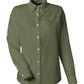 HUK Woven Shirts XS / Moss HUK - Women's Tide Point Long Sleeve Shirt