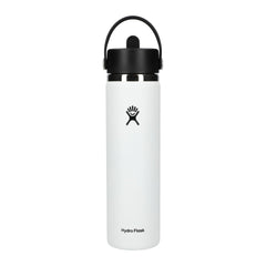 Hydro Flask Accessories 24oz / White Hydro Flask - Wide Mouth w/ Flex Straw Cap 24oz