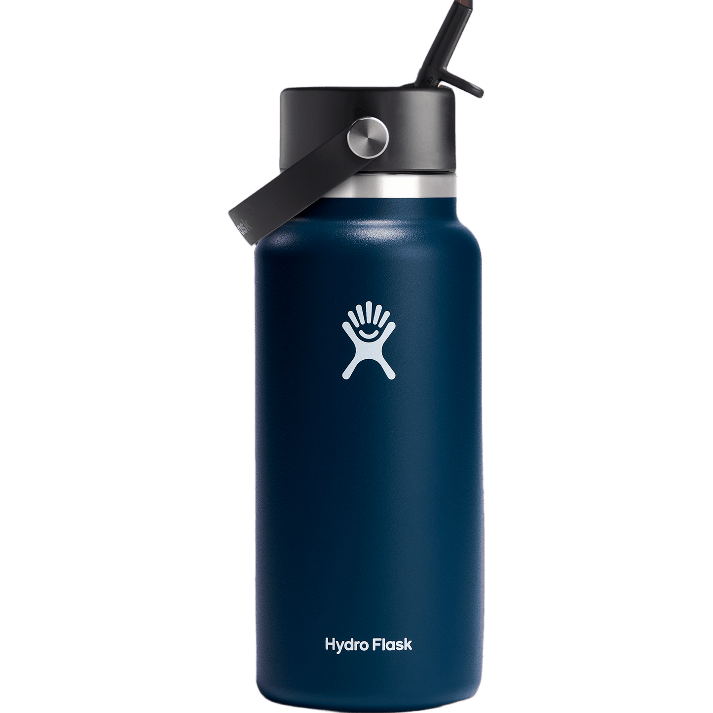 Hydro Flask Accessories 32oz / Indigo Hydro Flask - Wide Mouth w/ Flex Straw Cap 32oz