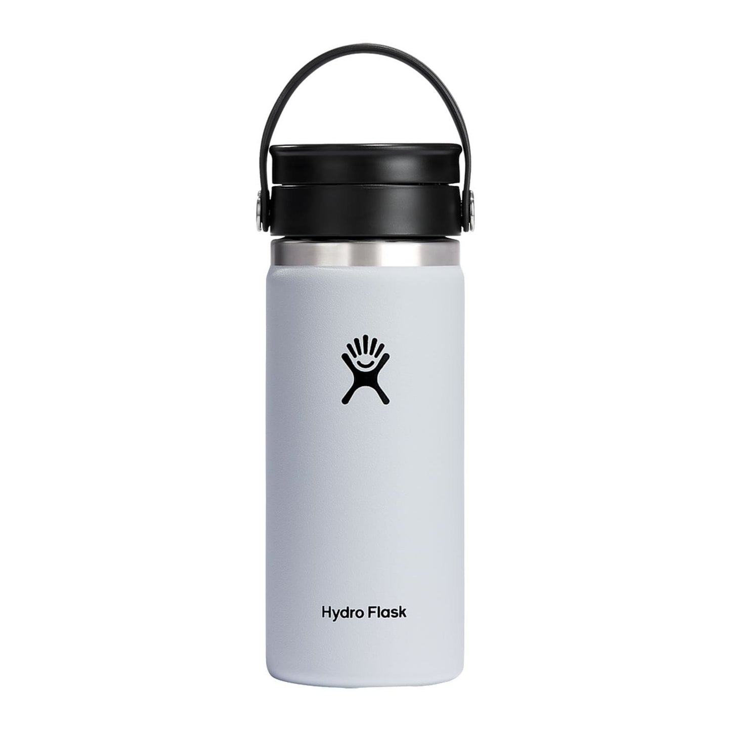 Hydro Flask Drinkware 16oz / White Hydro Flask - Wide Mouth Bottle w/ Flex Sip Lid™ 16oz
