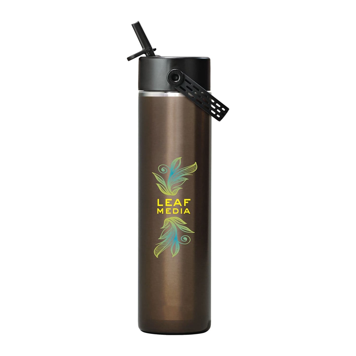 Hydro Flask Drinkware 24oz / Obsidian Hydro Flask - Lightweight Flex Straw Bottle 24oz