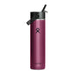 Hydro Flask Drinkware 24oz / Red Garnet Hydro Flask - Lightweight Flex Straw Bottle 24oz