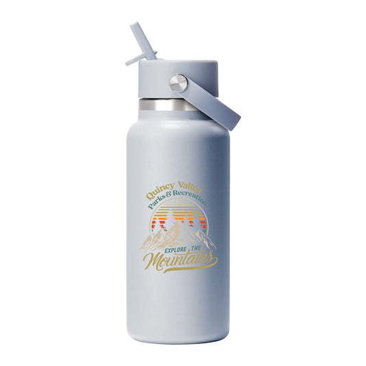 Hydro Flask Drinkware 32oz / Surf Hydro Flask - Wide Mouth w/ Flex Straw Cap 32oz