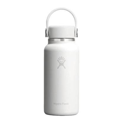 Hydro Flask Drinkware One Size / White Hydro Flask - Micro Hydro Mini Bottle 10oz w/ Removable FlexClip