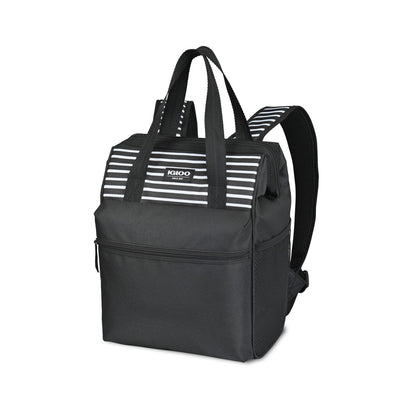 Igloo Bags One Size / Black & White Stripes Igloo - Leftover Essentials Backpack Cooler