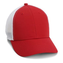 Imperial Headwear Adjustable / Cardinal/White Imperial - The Original Sport Mesh Cap