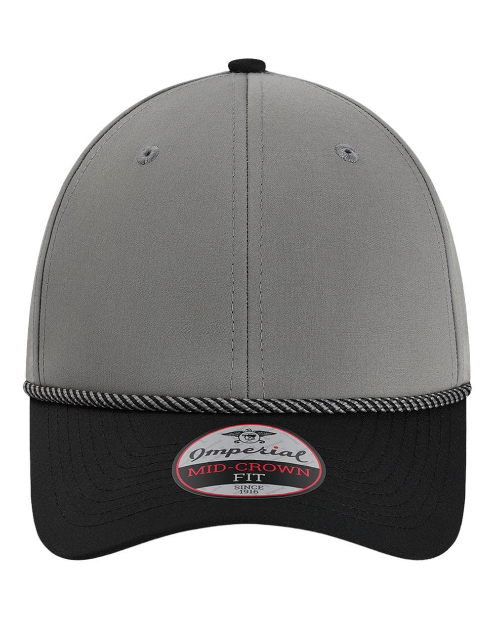 Imperial Headwear Adjustable / Grey/Black/Black/Grey Imperial - The Wingman Cap