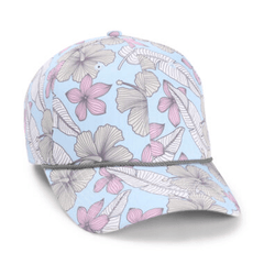 Imperial Headwear Adjustable / Light Blue Imperial - The Outtasite Printed Performance Rope Cap