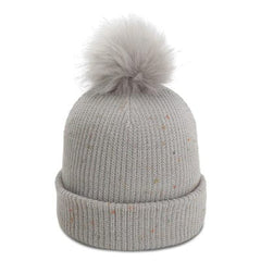 Imperial Headwear Adjustable / Light Grey Imperial - The Montage Pom Knit Beanie