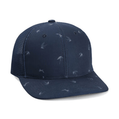 Imperial Headwear Adjustable / Navy Imperial - The Passenger Side Meshback Cap