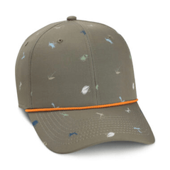 Imperial Headwear Adjustable / Olive Green Imperial - The Outtasite Printed Performance Rope Cap