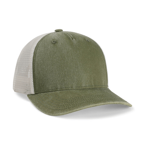 Imperial Headwear Adjustable / Olive Green/Stone Imperial - The Gambit Mesh Back Cap