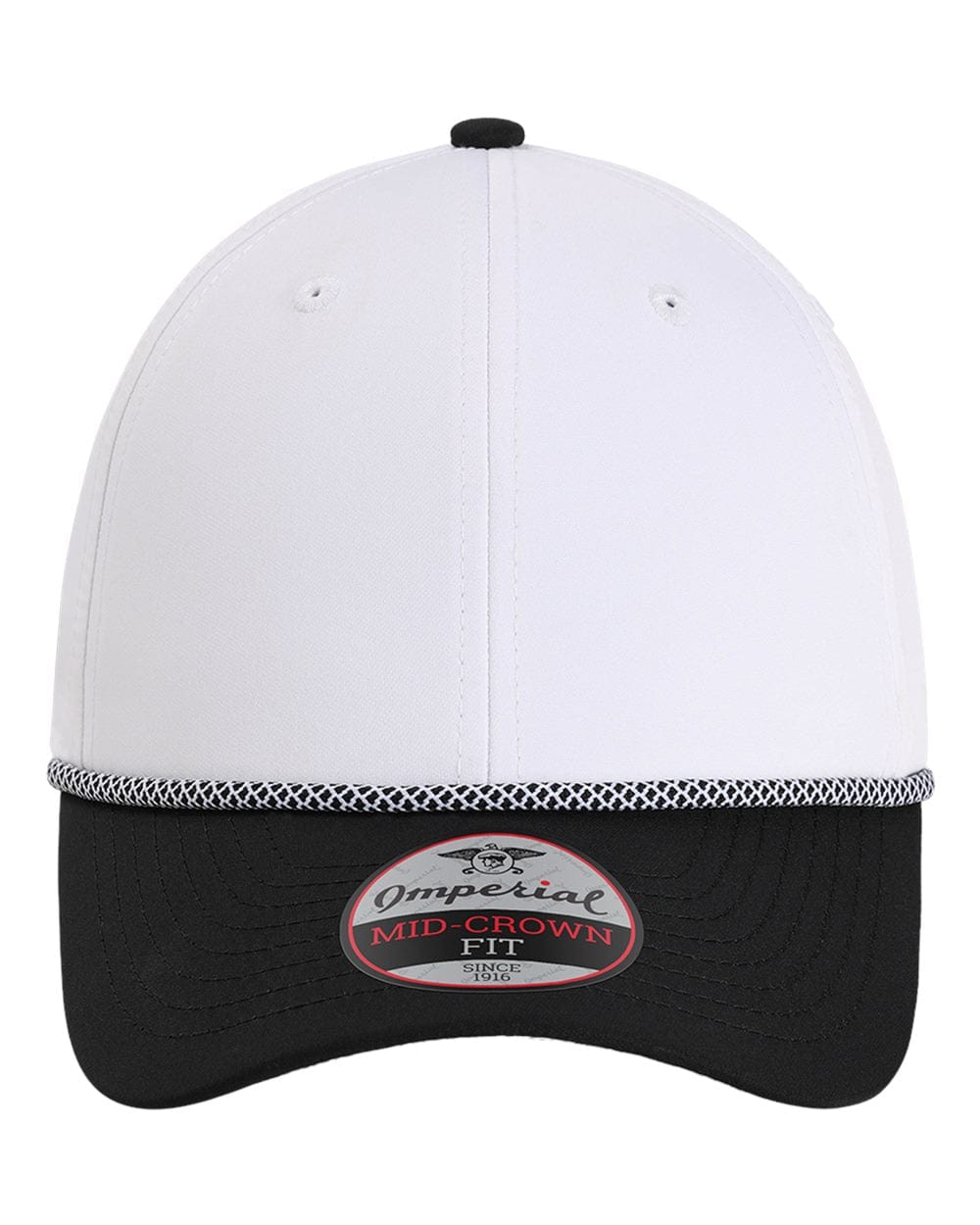 Imperial Headwear Adjustable / White/Black/Black/White Imperial - The Wingman Cap