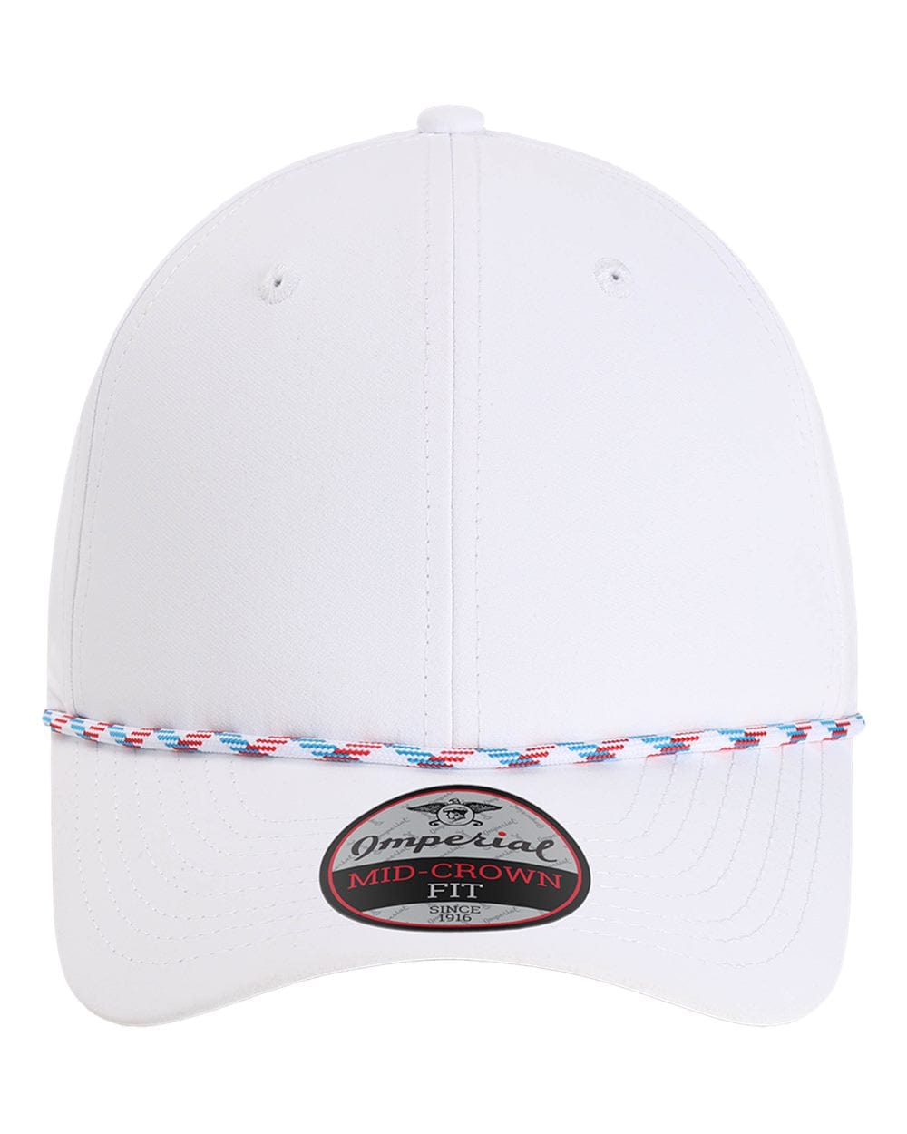 Imperial Headwear Adjustable / White/Blue/Red/White Imperial - The Wingman Cap