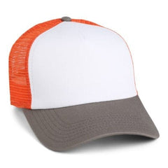 Imperial Headwear Adjustable / White/Charcoal/Orange Imperial - North Country Trucker Cap