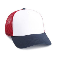 Imperial Headwear Adjustable / White/Imperial Navy/Red Imperial - North Country Trucker Cap