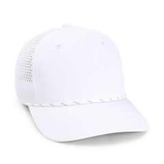 Imperial Headwear Adjustable / White Imperial - The Dyno Perforated Rope Cap