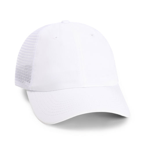 Imperial Headwear Adjustable / White Imperial - The Hinsen Mesh Back Ponytail Cap