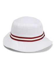 Imperial Headwear One Size / White/Maroon Imperial - The Oxford Performance Bucket Hat