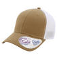Infinity Her Headwear Adjustable / Caramel/White Infinity Her - CHARLIE Trucker Ponytail Cap Solid