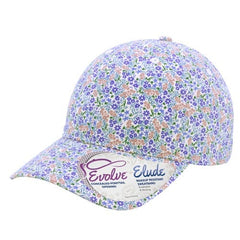 Infinity Her Headwear Adjustable / Light Pink/Floral Infinity Her - HATTIE Printed Ponytail Cap