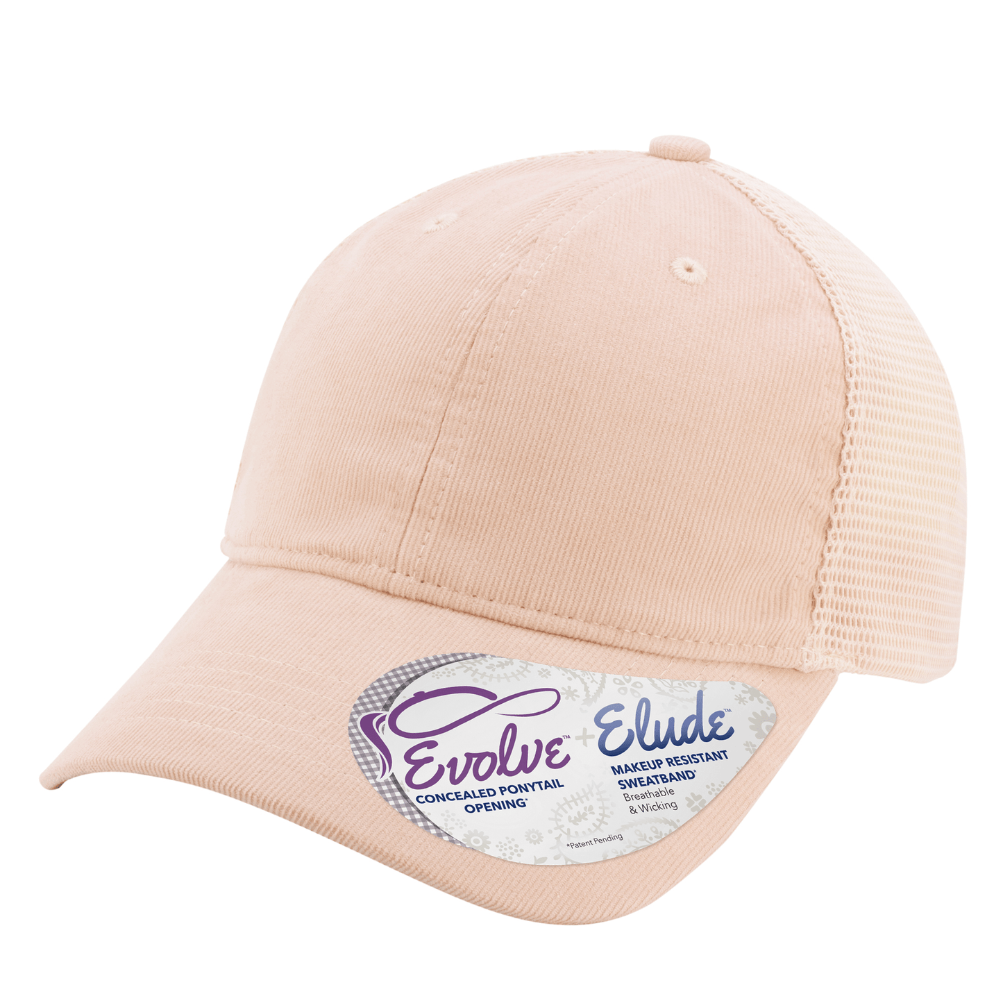 Infinity Her Headwear Adjustable / Pink Sorbet/Floral/Pink Sorbet Infinity Her - JO Corduroy Ponytail Cap