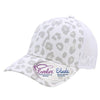 Infinity Her Headwear Adjustable / Snow Leopard/White Infinity Her - CHARLIE Trucker Ponytail Cap Patterned