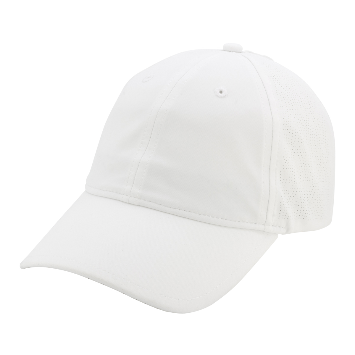 Infinity Her Headwear Adjustable / White/Waves Infinity Her - SOPHIE Perforated Performance Ponytail Cap