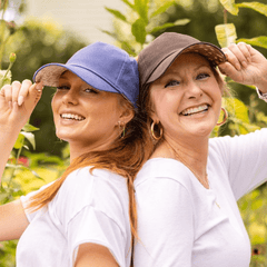 Infinity Her Headwear Infinity Her - MAYA Washed 5-Panel Rope Ponytail Cap