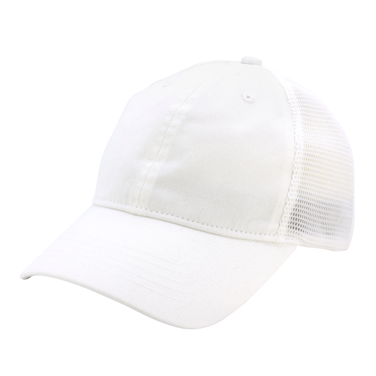 Infinity Her - ANNIE Peached Twill Mesh Back Ponytail Cap