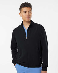 JAANUU Scrubs JAANUU - Men's Wolfe Everyday Full-Zip 6-Pocket Scrub Jacket