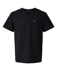 JAANUU Scrubs XS / Black JAANUU - Men's Holmes Everyday 1-Pocket Scrub V-Neck Top