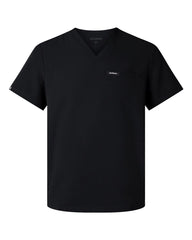 JAANUU Scrubs XS / Black JAANUU - Men's Platt 3-Pocket Scrub V-Neck Top