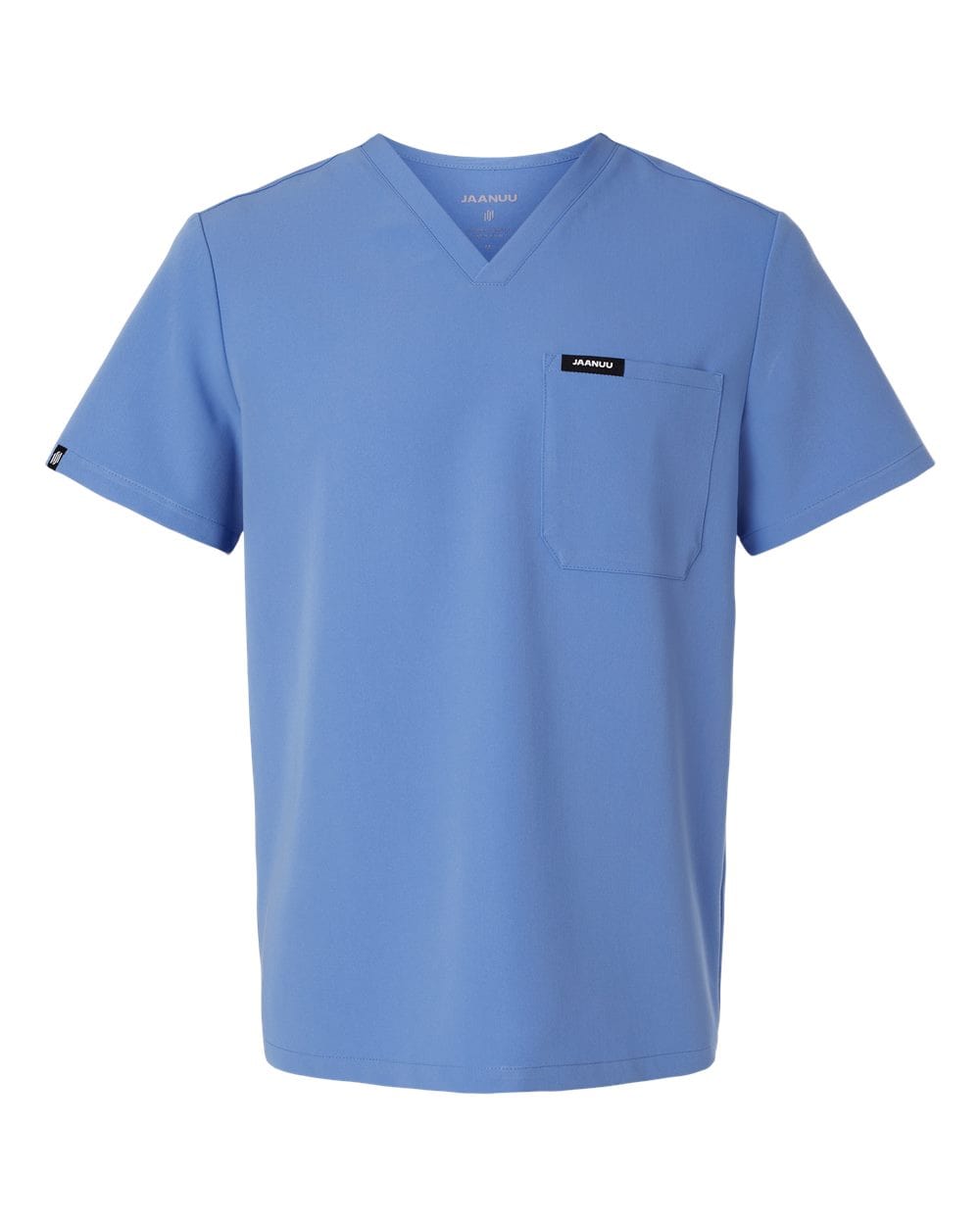 JAANUU Scrubs XS / Ceil Blue JAANUU - Men's Holmes Everyday 1-Pocket Scrub V-Neck Top