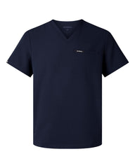 JAANUU Scrubs XS / Midnight Navy JAANUU - Men's Platt 3-Pocket Scrub V-Neck Top