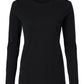 JAANUU Scrubs XXS / Black JAANUU - Women's RegenX Cotton Underscrub Long Sleeve T-Shirt