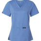 JAANUU Scrubs XXS / Ceil Blue JAANUU - Women's Cesi Ultrasoft Scrub V-Neck Top